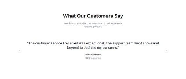 Thumbnail for prompt: show 3 cards (testimonials) at the same time