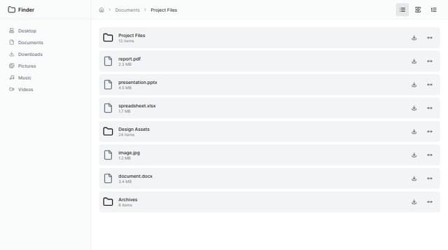 Thumbnail for prompt: could you make the each item more slim?