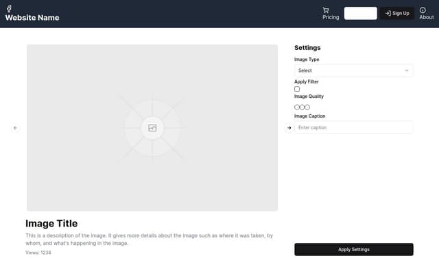 Thumbnail for prompt: Make this more modern and fit the rest of the website. Also you can add icons and change the buttons. For example Sign in/up should probably be two separate buttons like most websites have it.