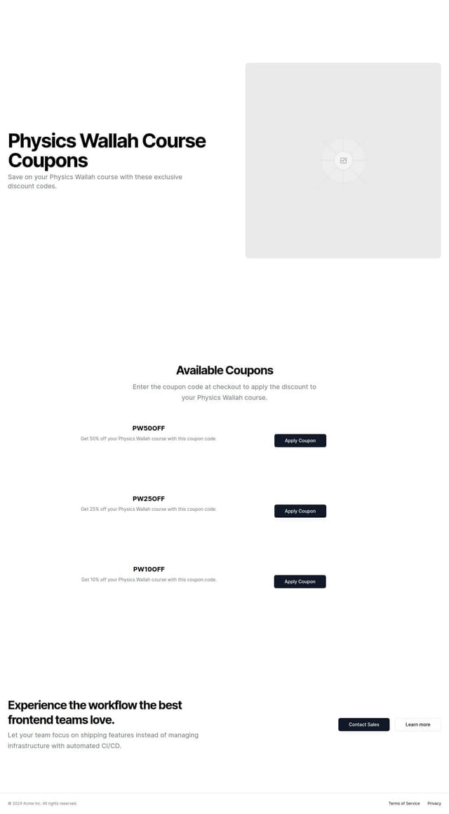 Thumbnail for prompt: add more apply coupon sections
