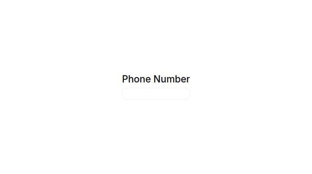 Thumbnail for prompt: create input where we put our phone number in brazilian format