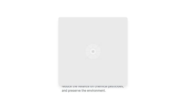 Thumbnail for prompt: I want to have this image ([https://s8.uupload.ir/files/image_1_s8wq.png]) in the front and behind it a hidden box where text content can be placed. Above the box, "Biotechnology in Agriculture" should be displayed instead of the title with a font size of 18. The text content should be written below the title (Agricultural biotechnology refers to the utilization of biological and molecular technologies in the production and improvement of agricultural and livestock products. These technologies encompass methods such as developing plants resistant to diseases and pests, optimizing agricultural processes, genetic modification, producing animals with desired traits, and employing microorganisms to enhance fertilizers and control diseases. These advancements aim to enhance the productivity of crops, reduce the reliance on chemical pesticides, and preserve the environment.). I want the box with this content to be hidden behind the image and only the title "Biotechnology in Agriculture" to b