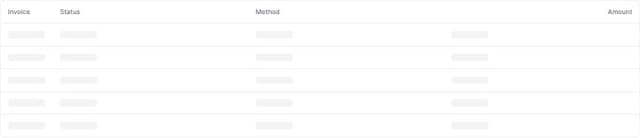 Thumbnail for prompt: use shadenui to generate table skeleton 