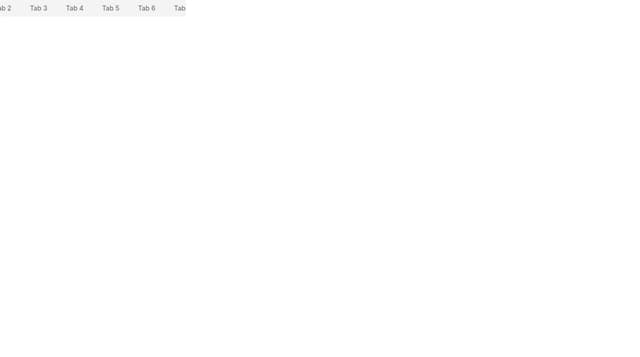 Thumbnail for prompt: responsive tabs in next ui ( scroll tabs if overflow is true)