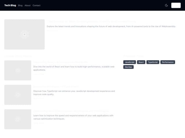 Thumbnail for prompt: Create a main article that occupies the visual above the list of articles