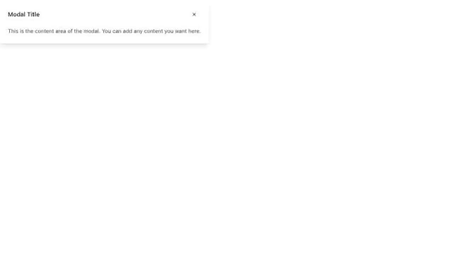 Thumbnail for prompt: a draggable modal