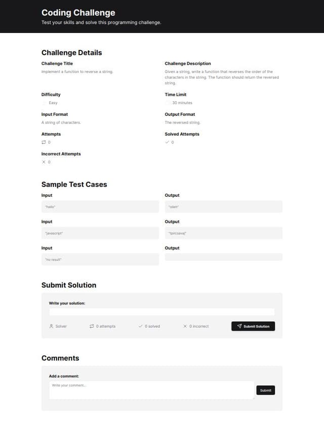 Thumbnail for prompt: show comment sended by users