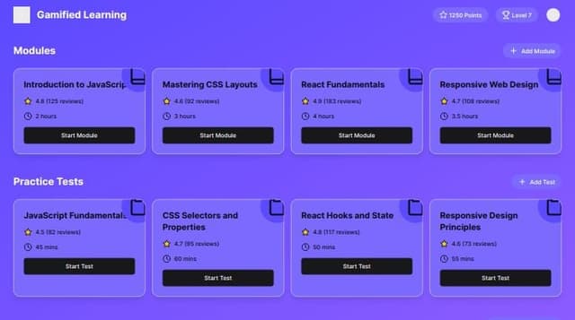 Turn the features into a game-like experience. Use a points system ...