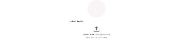 Thumbnail for prompt: avatar preview with avatar upload