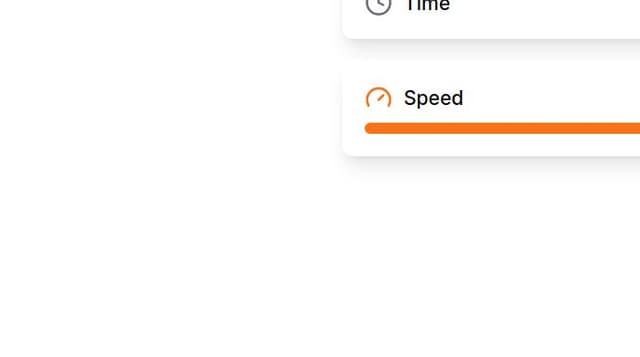 Thumbnail for prompt: Make the speedometer standalone 