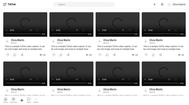 Thumbnail for prompt: xxxtik.com clone