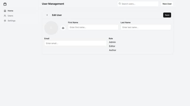 Thumbnail for prompt: htmx admin panel 