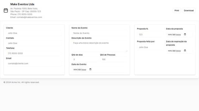 Thumbnail for prompt: Inserir Label Contato e area para inclusao de nome do contato