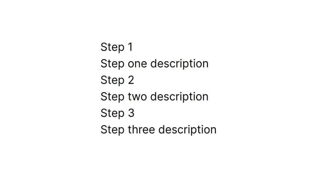 Thumbnail for prompt: step by step stepper 1, 2, 3