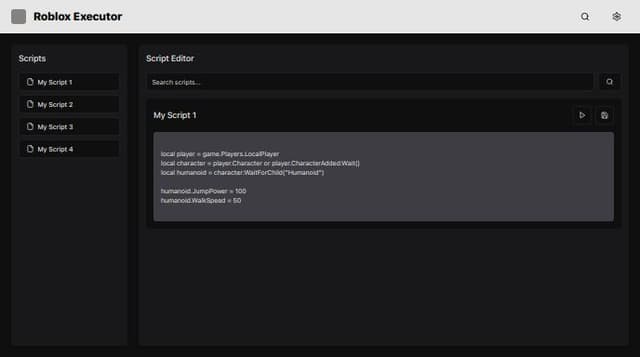 Thumbnail for prompt: roblox executor macos app