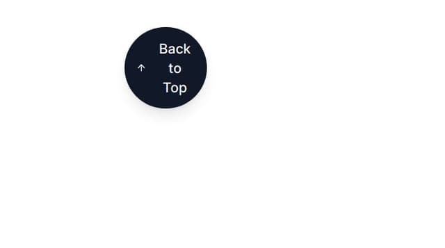 Thumbnail for prompt: back to top button tailwind
