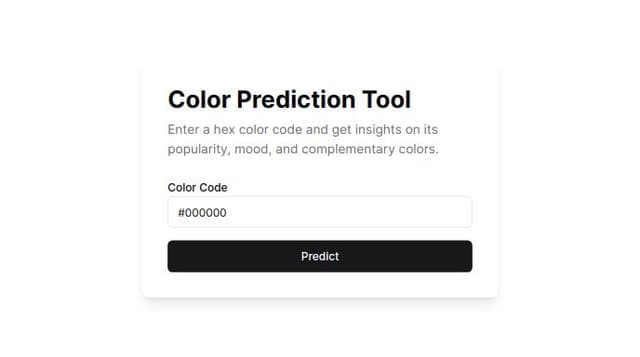 Thumbnail for prompt: Color prediction hack