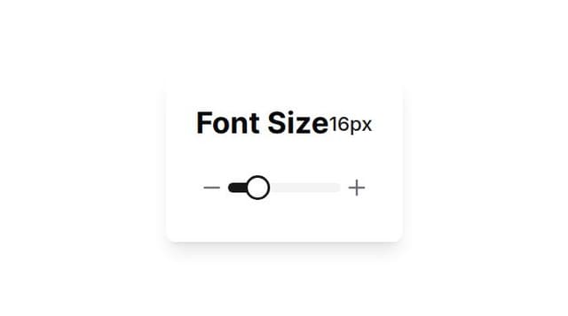 Thumbnail for prompt: font size change