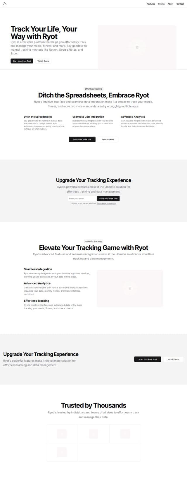 Thumbnail for prompt: Add a pricing section as well as defined in the original prompt
