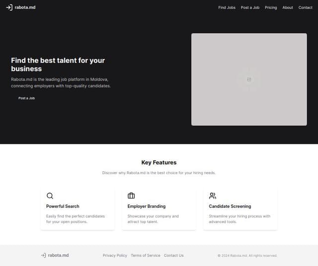 Thumbnail for prompt: rabota.md ux design