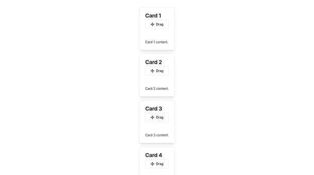 Thumbnail for prompt: Implement the drag and drop behaviour