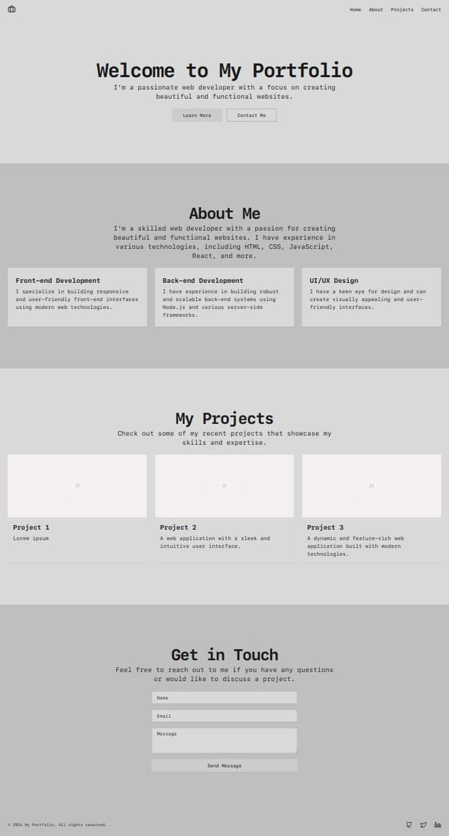Thumbnail for prompt: upgrade my portfolio website: https://shubhamkumaar.netlify.app/