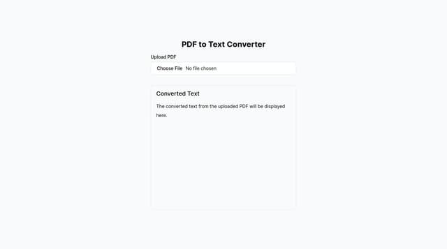 Thumbnail for prompt: アップロードしたＰＤＦをテキストで表示