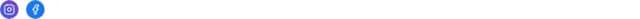 Thumbnail for prompt: an instagram and facebook icon that links to social media