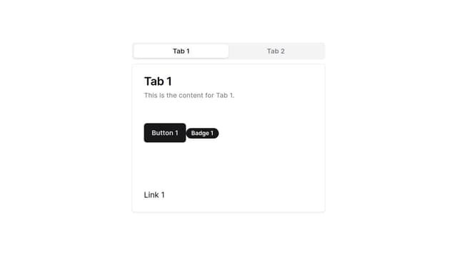 Thumbnail for prompt: tabs with an animation when the active tab switches