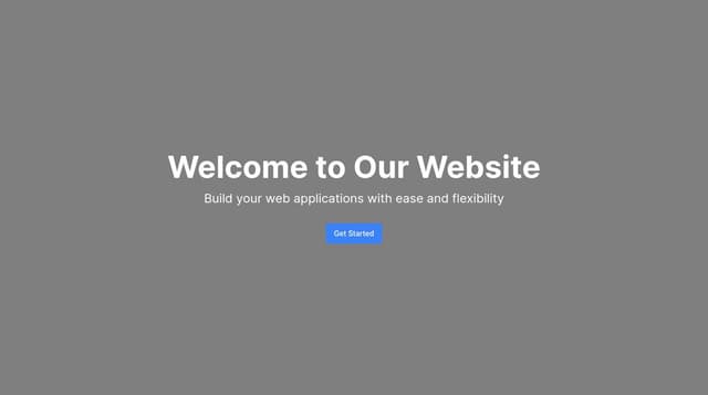 Thumbnail for prompt: Build a landing page in the style of nuxt (nuxt.com)