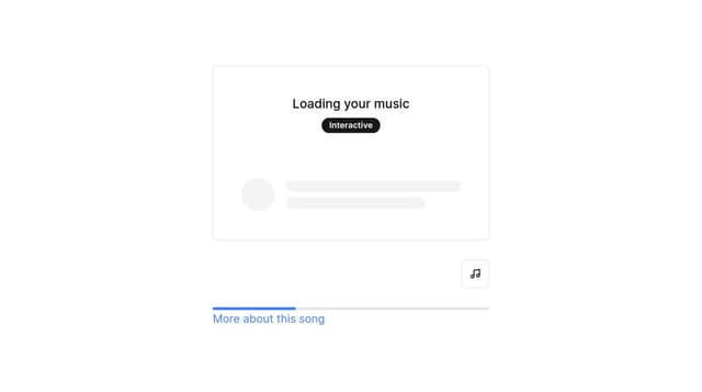 Thumbnail for prompt: A cool music themed loading animation