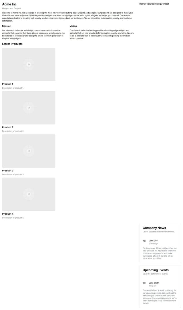 Thumbnail for prompt: bento grid template