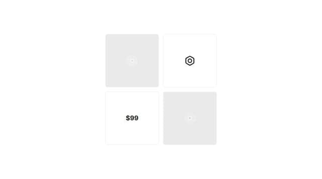 Thumbnail for prompt: bento box style grid design
