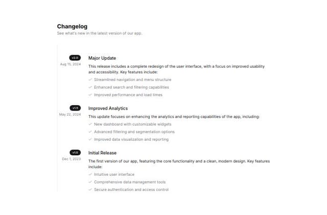 Thumbnail for prompt: add space between the end of a version and the beggining of the next one. Add an indicator that indicates which version are you seeing while blurring the rest