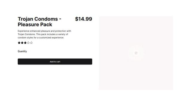 Thumbnail for prompt: store Condom