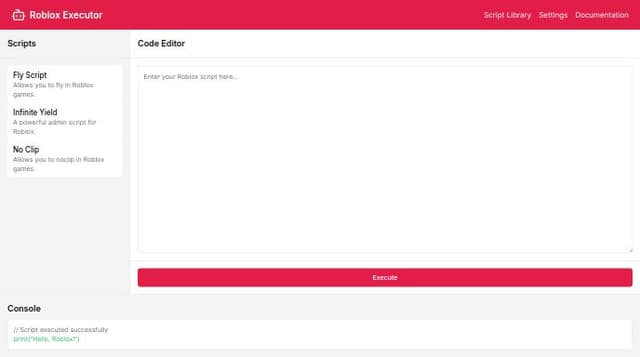 Thumbnail for prompt: make ro exec ui roblox executor