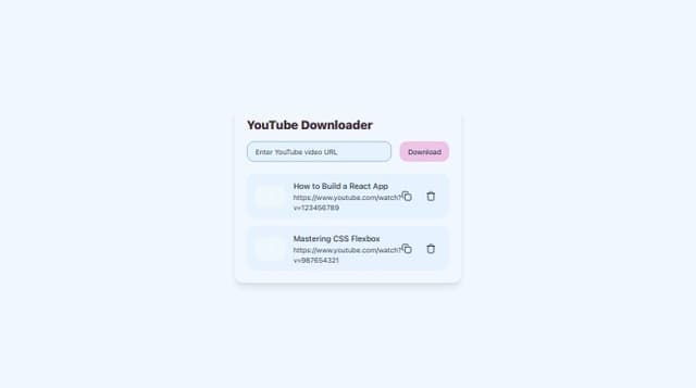 Thumbnail for prompt: make a yt5s clone