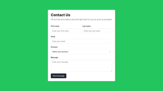 Thumbnail for prompt: Add a pronoun picker