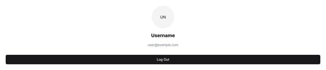 Thumbnail for prompt: create a user profile component that uses Auth0
