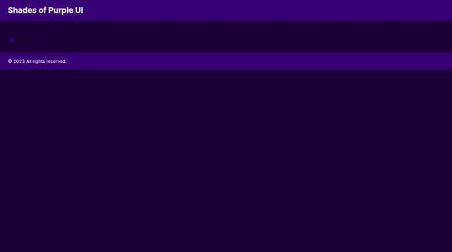 Thumbnail for prompt: make it super dark purple for a SaaS admin panel