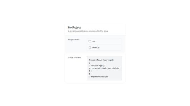 Thumbnail for prompt: please show more simple version. It is embeded in my blog.