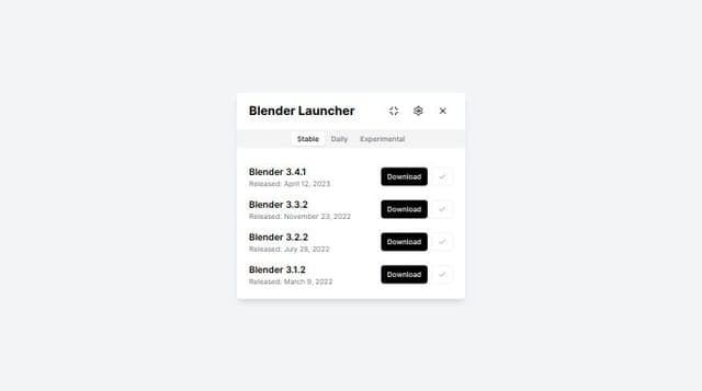 Thumbnail for prompt: now add a way to mark one of the builds as the default one for opening files