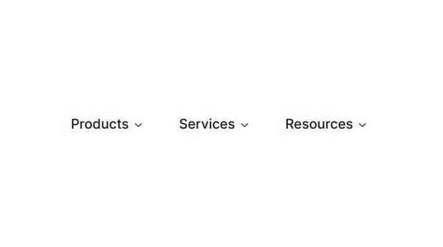 Thumbnail for prompt: main navigation menu with 3 levels of sub-menu