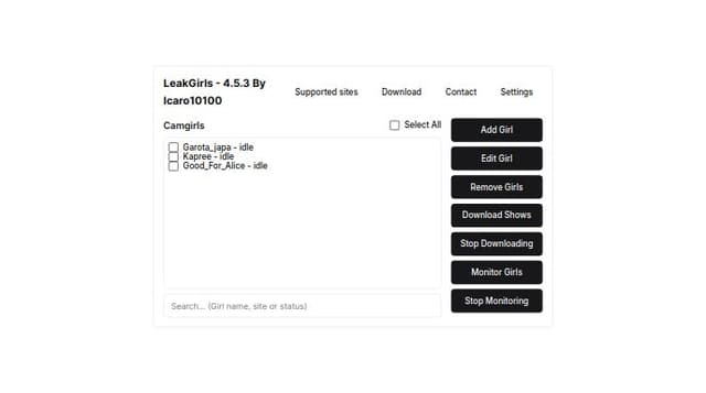 Thumbnail for prompt: make stripchat.com recorder
