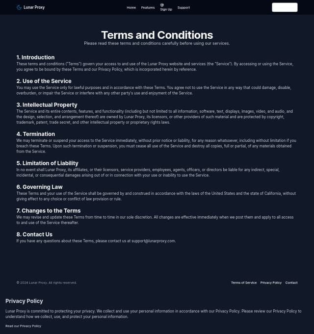 Thumbnail for prompt: add a privacy policy box at the end