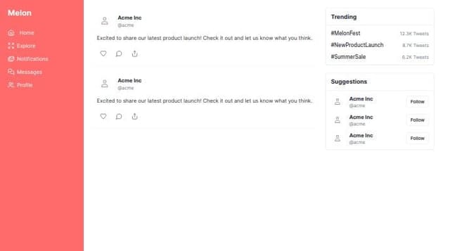 Thumbnail for prompt: Design with responsive web design in mind.

Create white space on the left and right.