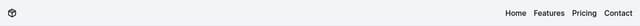 Thumbnail for prompt: Create a Navbar with a burger menu on the right side