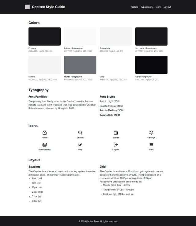 Thumbnail for prompt: Create a capitec branded styled guide