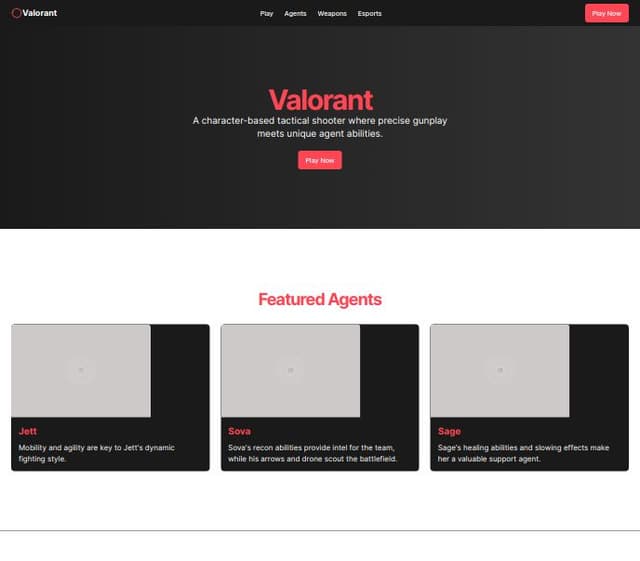 Thumbnail for prompt: valorant ui desing