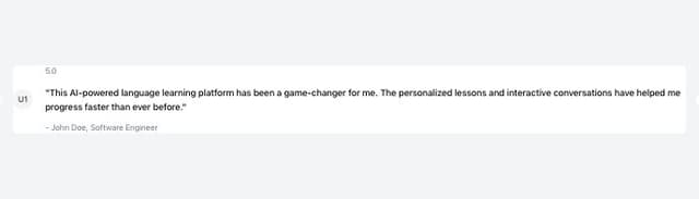 Thumbnail for prompt: Generate UI components for AI agents with shadcn/ui from simple text prompts and images language learning and education industry